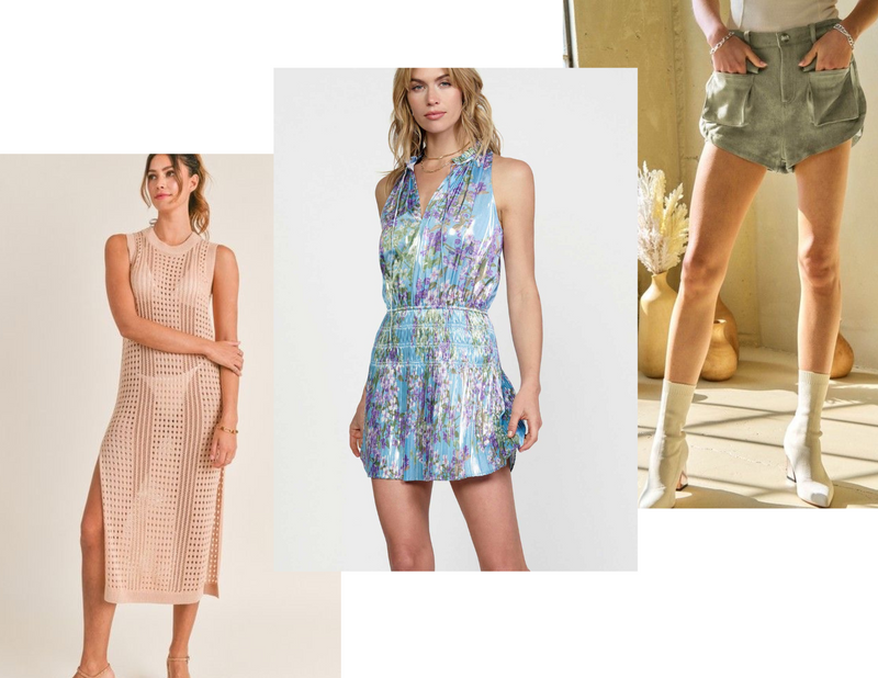 2023 Summer Fashion Trends : Metallics, Crochet & Pockets!