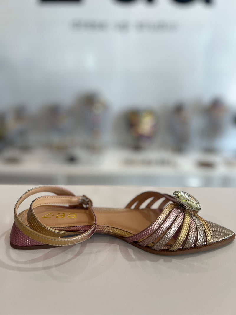 Ombre Sandal with Crystal
