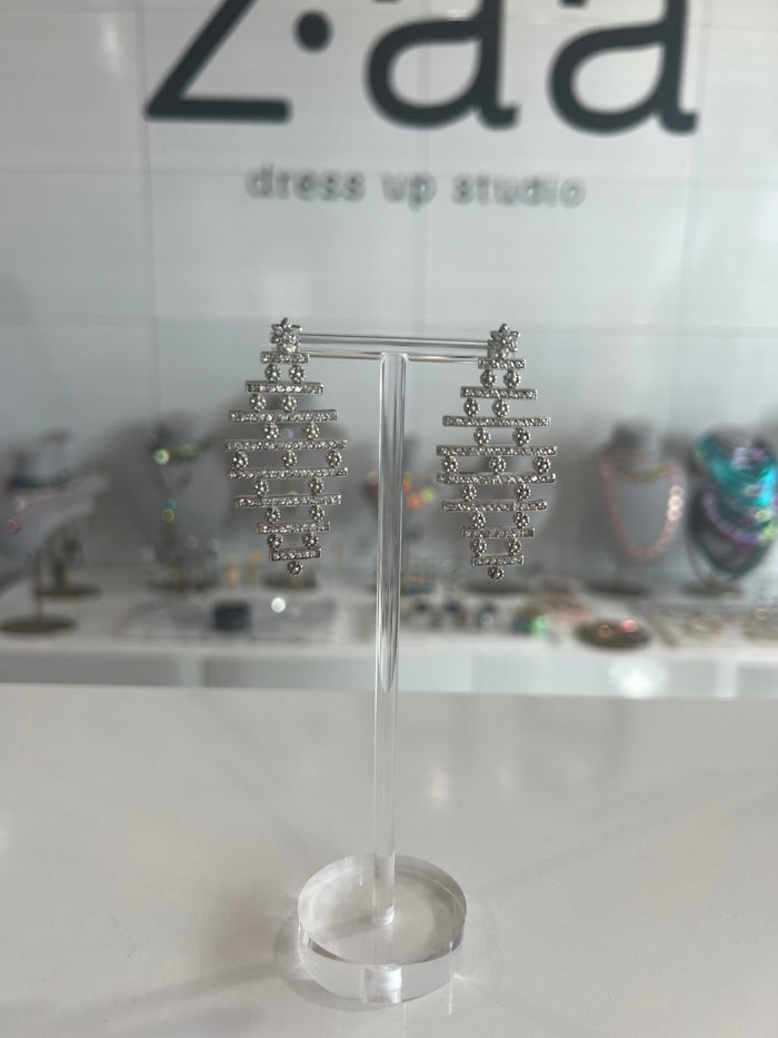 CZ Sterling Silver Earrings