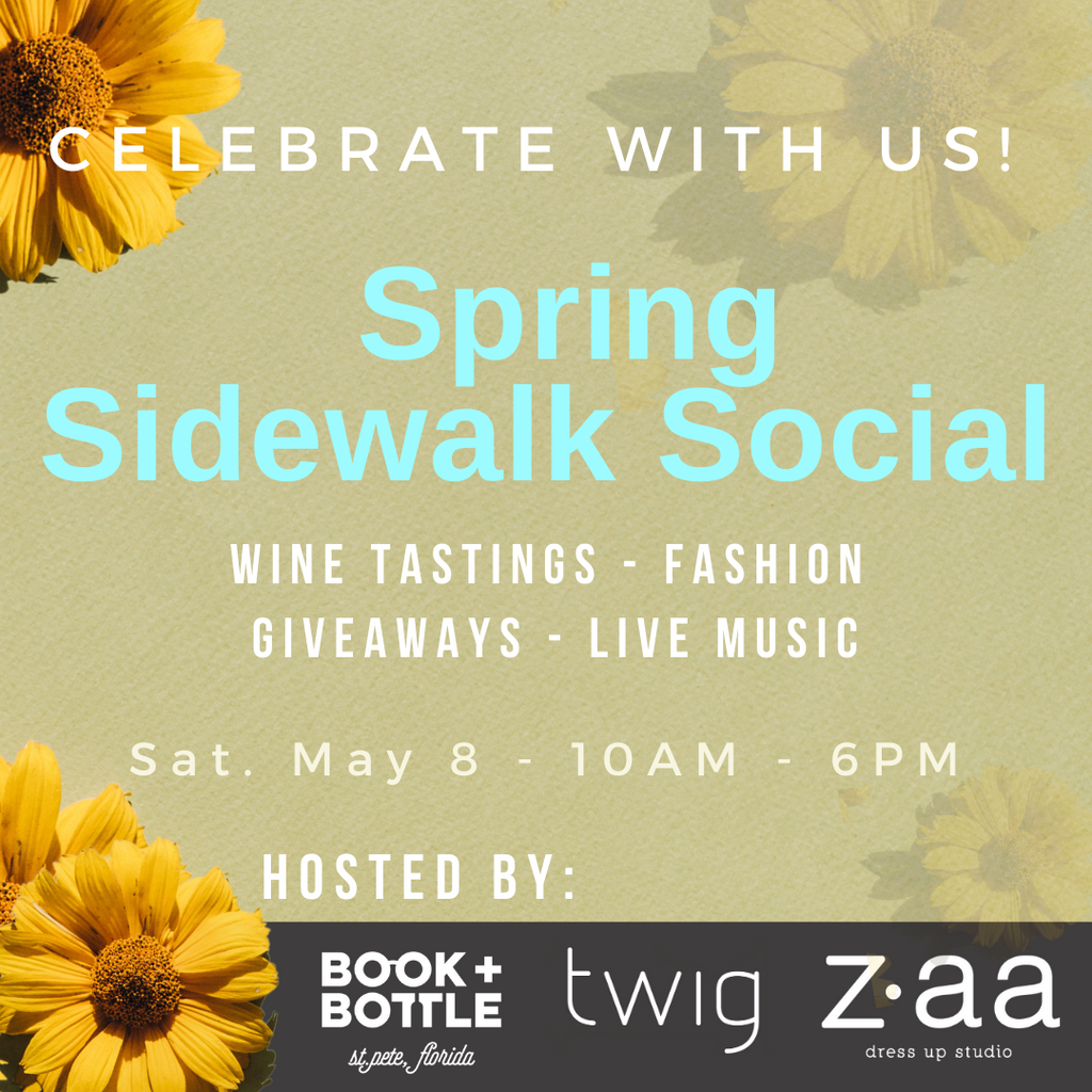 Things to do in Downtown St. Petersburg in May - Spring Sidewalk Social