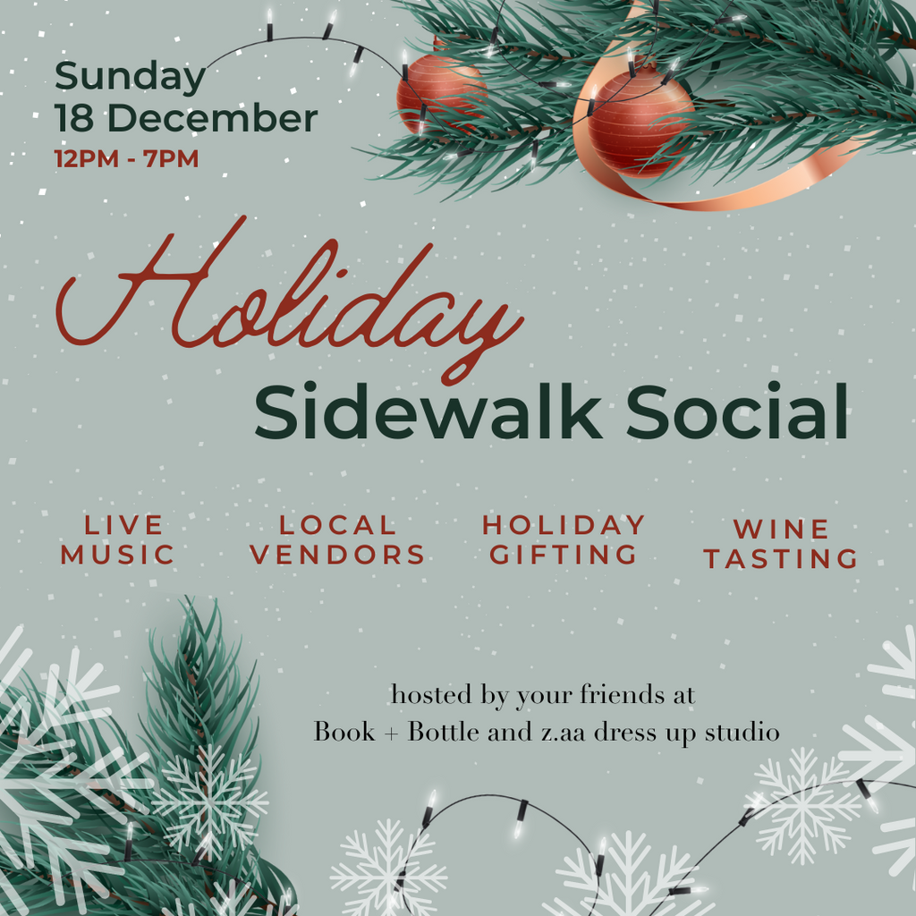 Things to do this weekend in St. Pete - Holiday Sidewalk Social