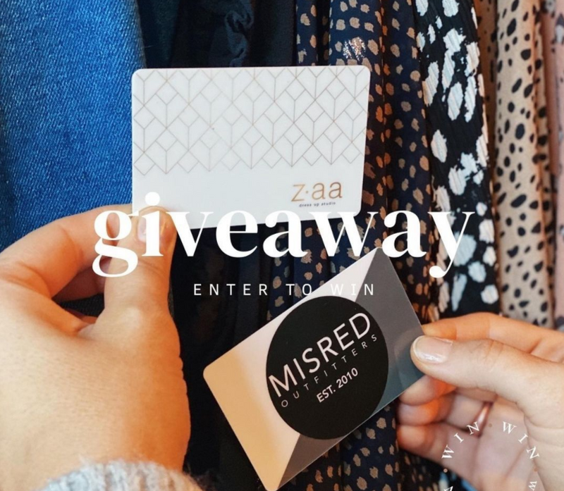 April giveaway - partnering with area boutiques in Downtown St. Petersburg!