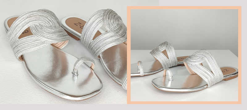 New Silver Sandals In!  Outfit Inspo