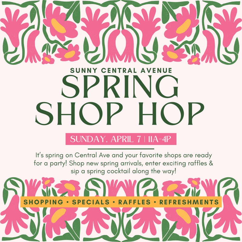 Spring Shop Hop '24 - Downtown St. Pete Sunday April 7