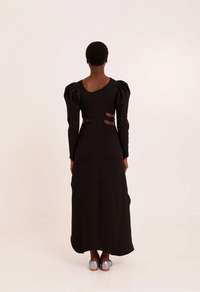 Toxic Maxi Dress with Removable Sleeves