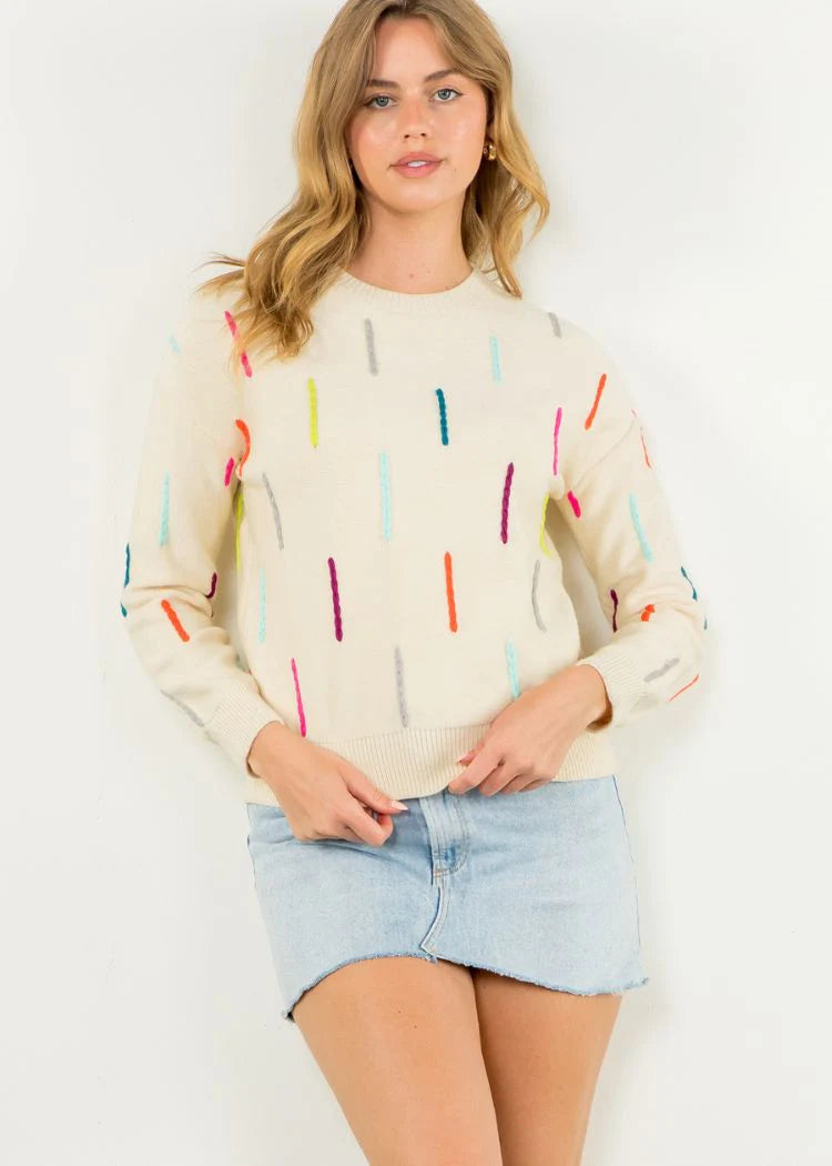 Sprinkle Knit Sweater