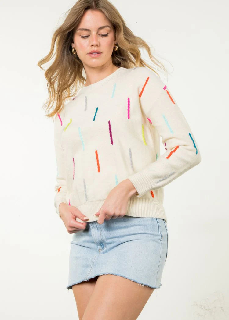 Sprinkle Knit Sweater