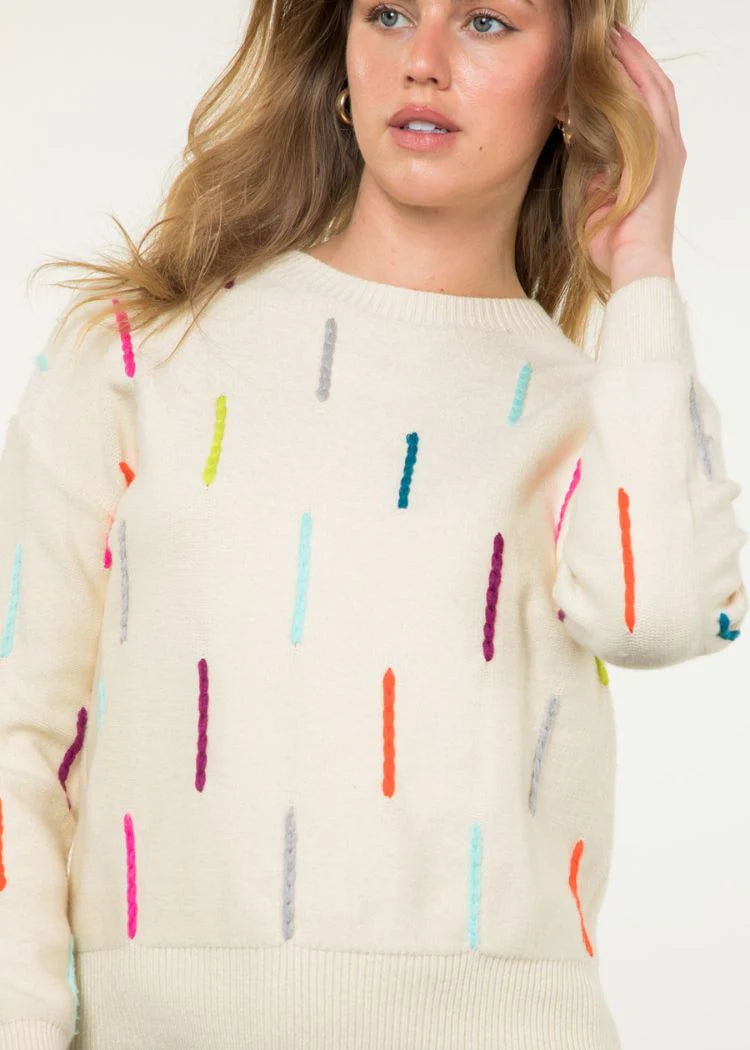 Sprinkle Knit Sweater