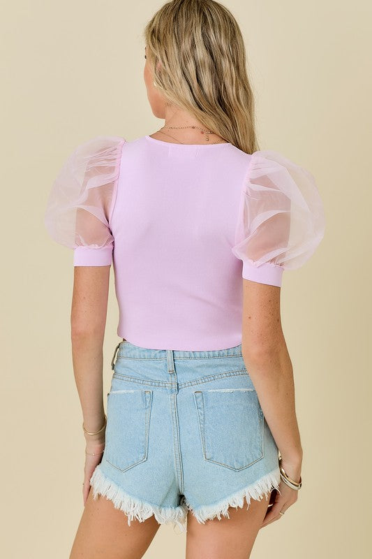 Puff Sleeve Top