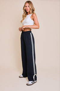 Track Pants with Bow Detail