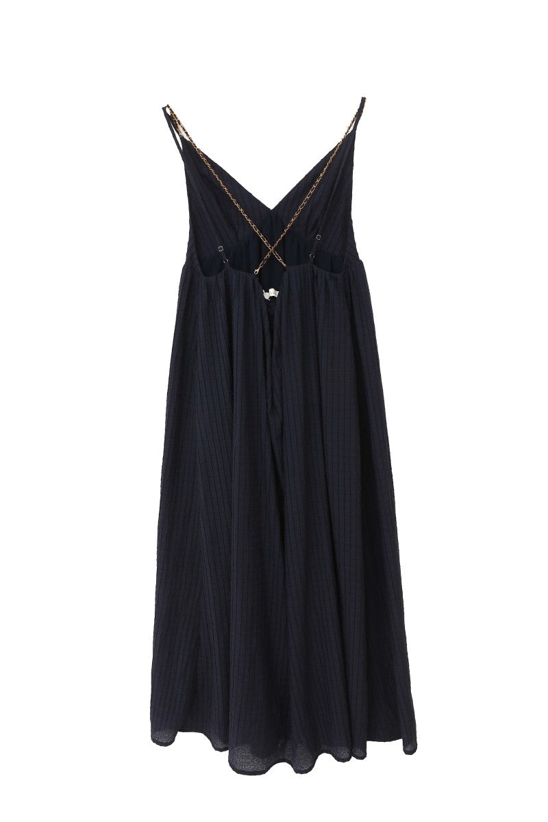 Maxi Dress with Chain Detail