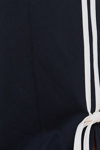 Track Pants with Bow Detail