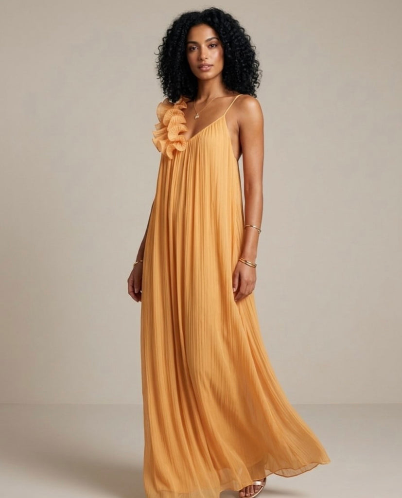chinese dress ladies Effortlessly Enchanting Floral Maxi Dress main image 0