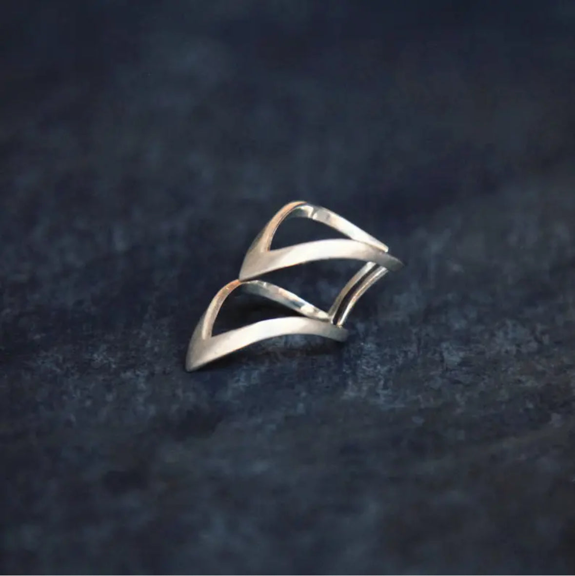 Chevron Ring (Silver)