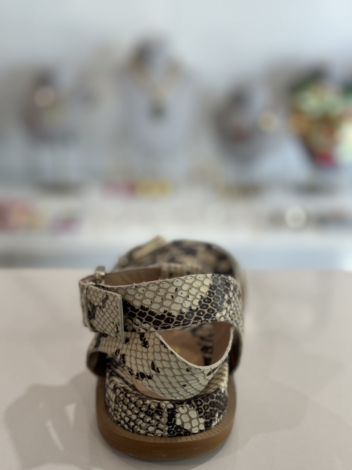 Snake Buckle Sandal