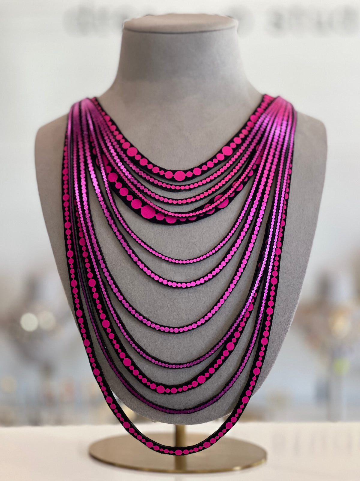 Pearl Thin Layered Necklace