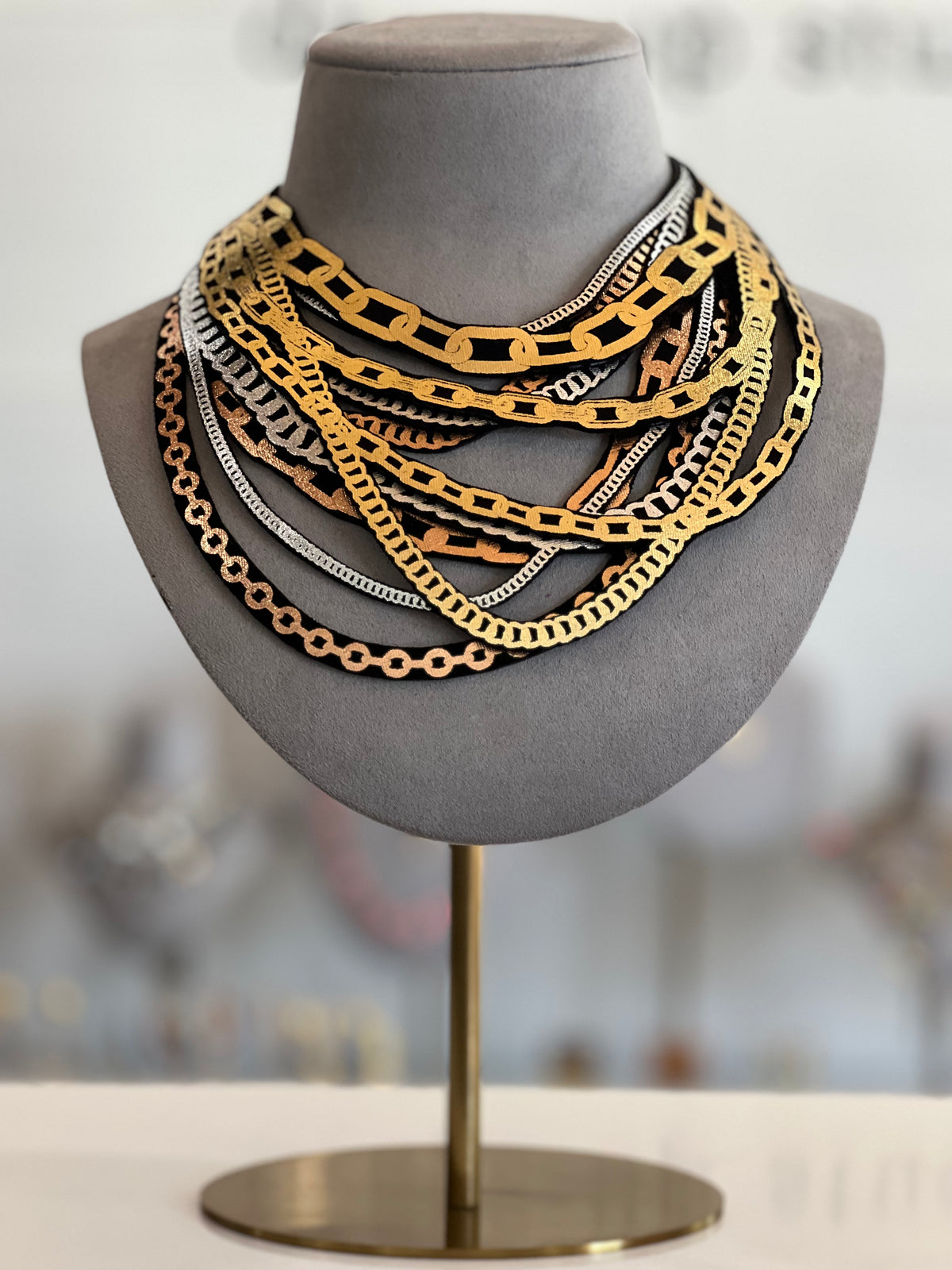 Chains Petite Triple Necklace