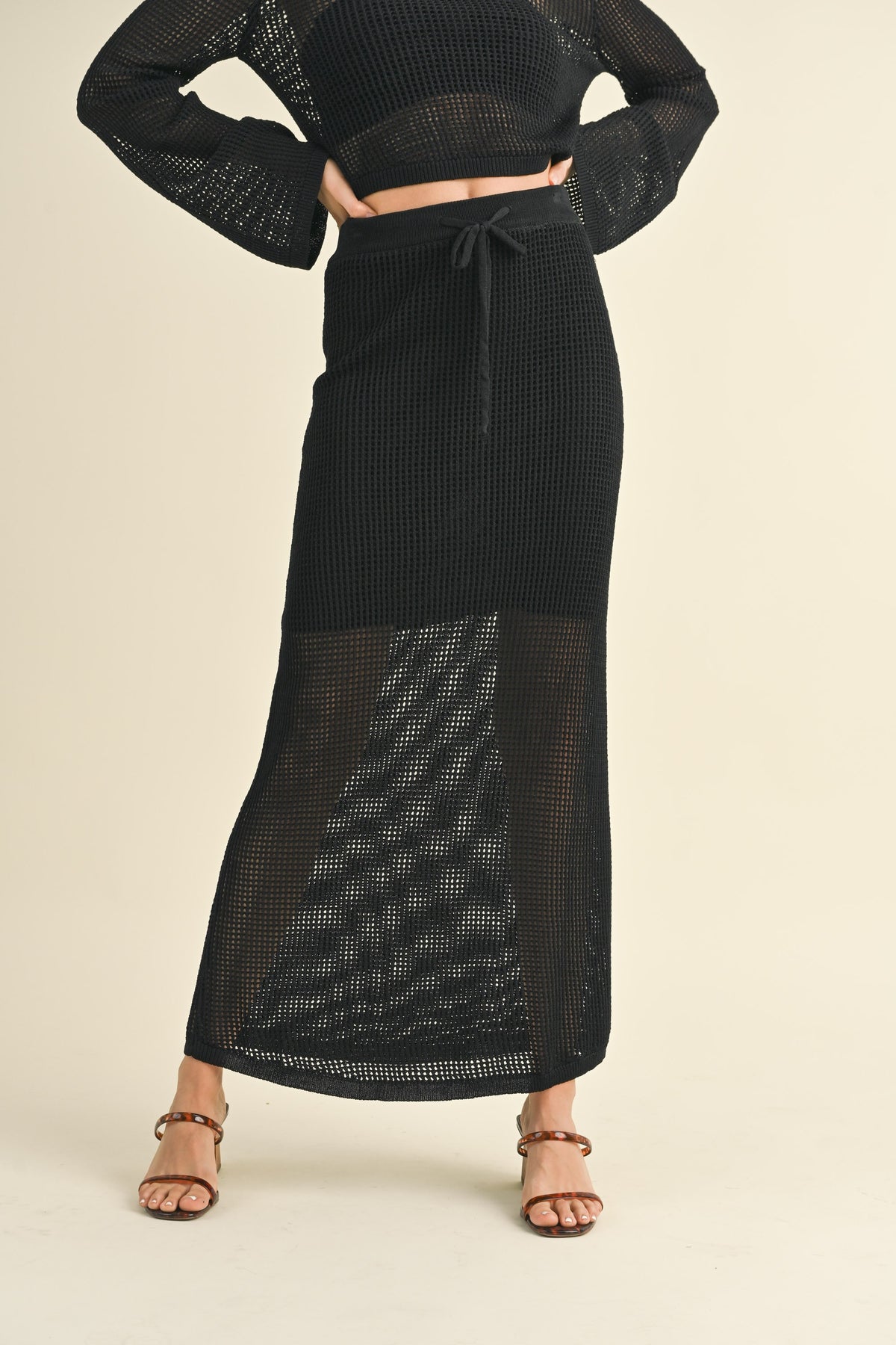 Knitted Maxi Skirt