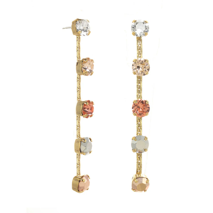 Lilith Earrings in Peach