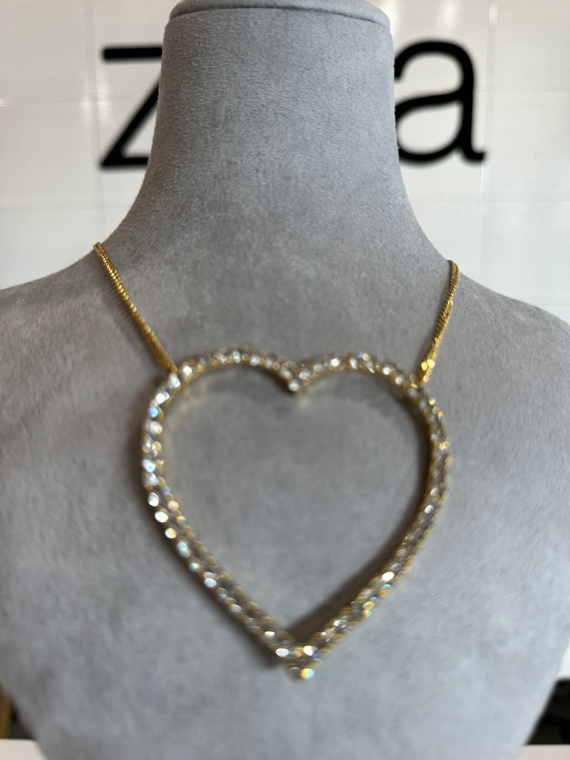 Open Heart Necklace