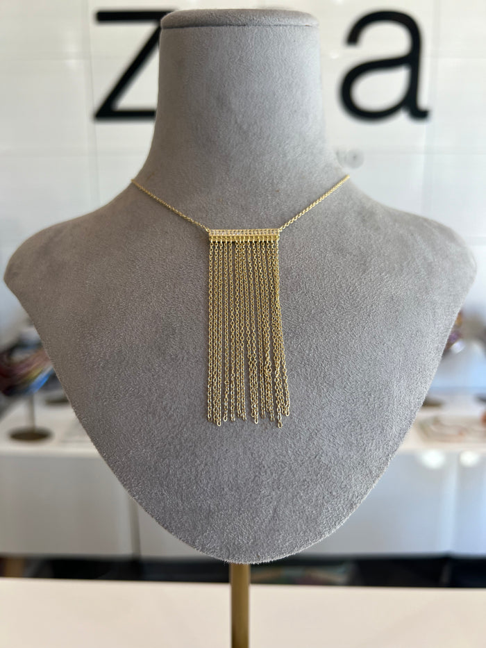 Tassel Gold Necklace