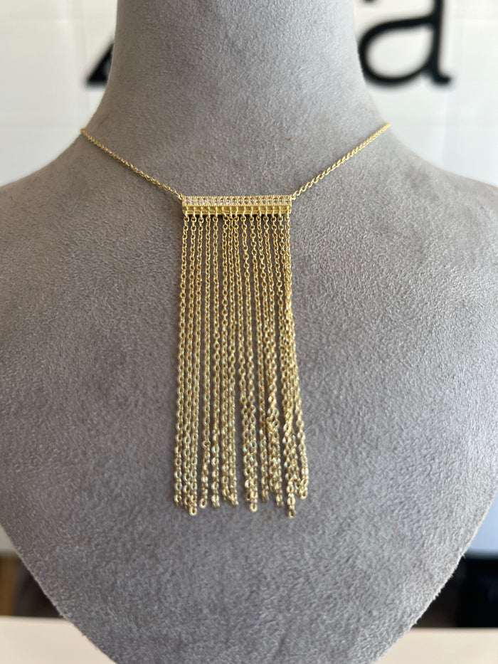 Tassel Gold Necklace