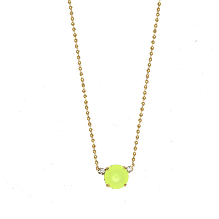 Jojo Necklace in Electric Yellow