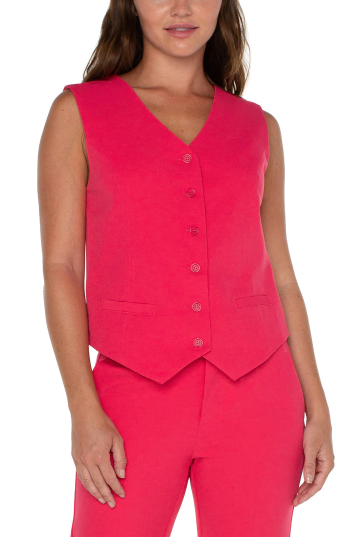 Vest with Welt Pockets