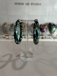 Glia Silver Hoop Earrings