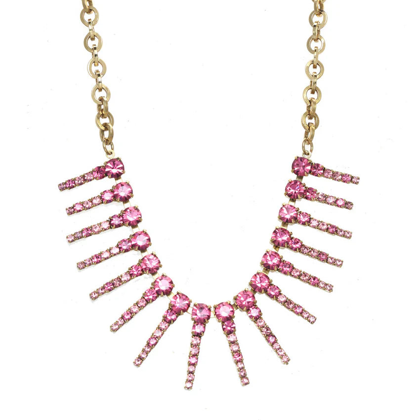 Mini Rydell Necklace in Pink Ombre