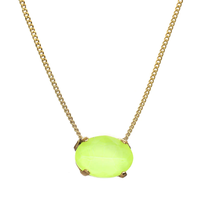 Iza Necklace in Electric Yellow