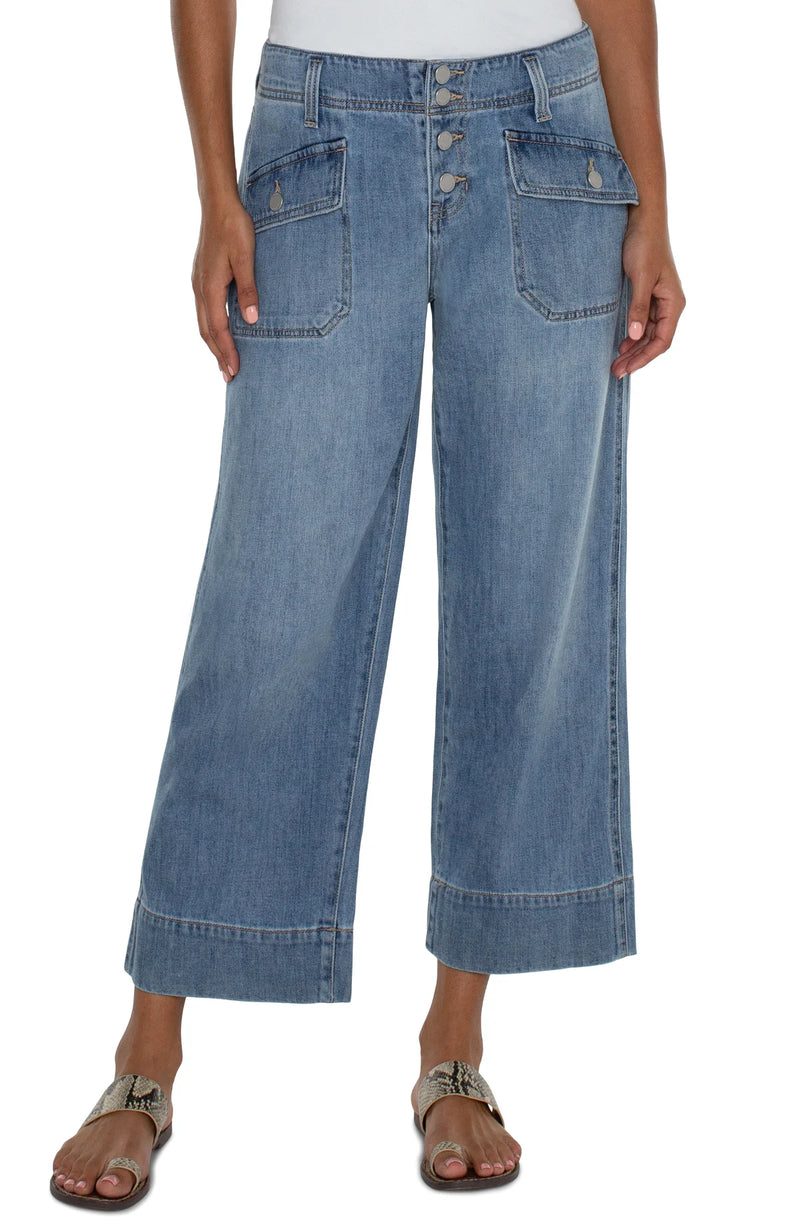 The Stride Crop Jeans