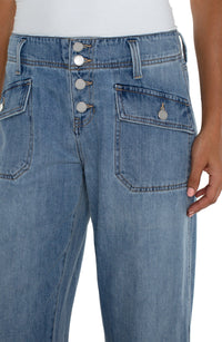 The Stride Crop Jeans