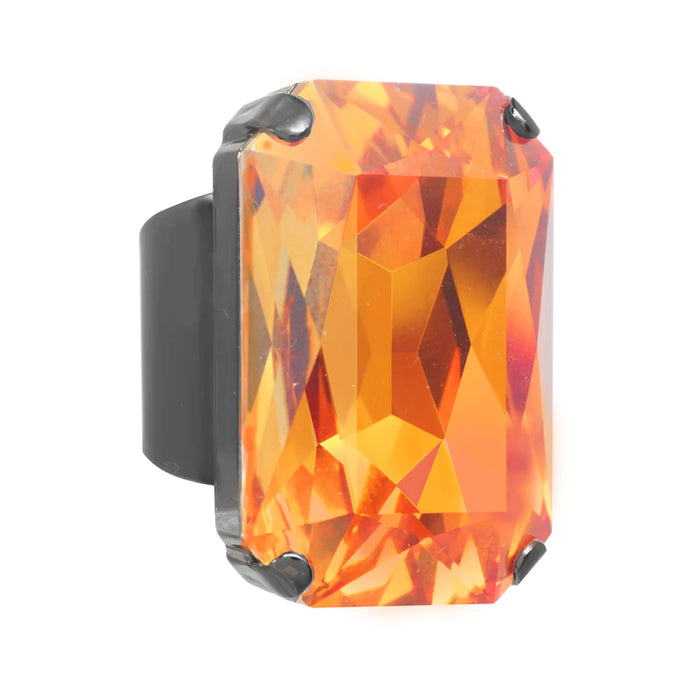 Soleil Ring in Gunmetal