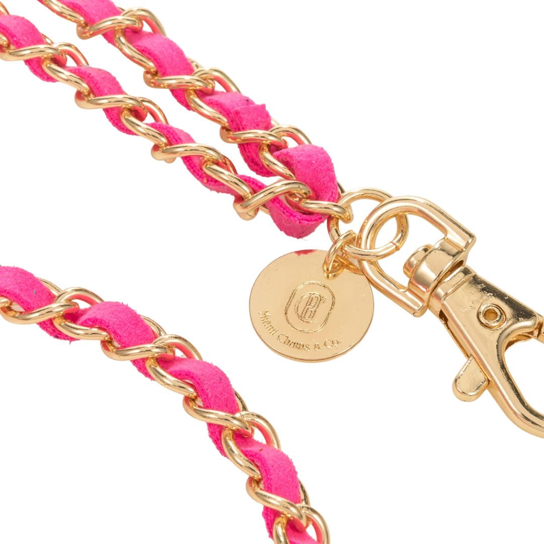 Hollywood Hot Pink Crossbody Phone Chain