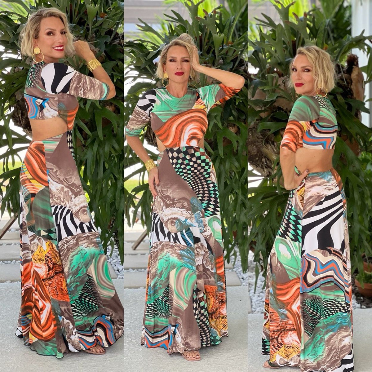 Selena Cutout Maxi Dress