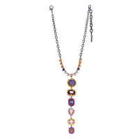Emery Necklace in Gunmetal