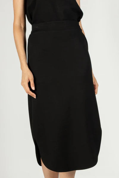 Scuba Midi Skirt