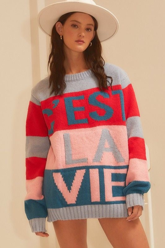 C’est La Vie Sweater