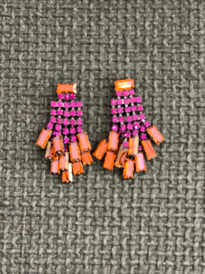 Kayla Earrings in Gunmetal