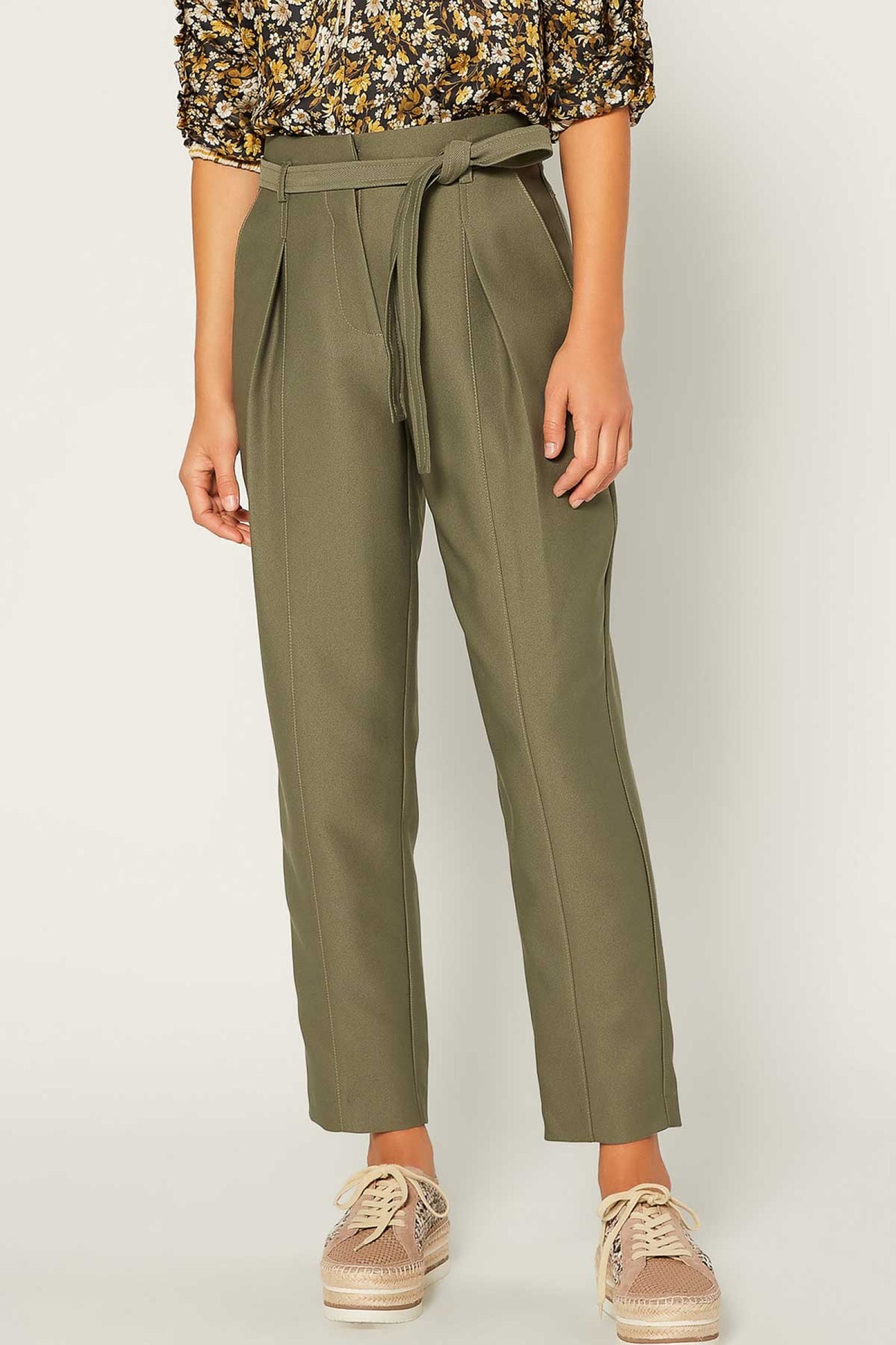 O'Connell's Pleated Poplin Trousers - Forest Green (390-48) - Men's  Clothing, Traditional Natural shouldered clothing, preppy apparel