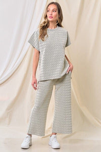 Textured Soft Pants
