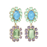 Edith Earrings in Peridot
