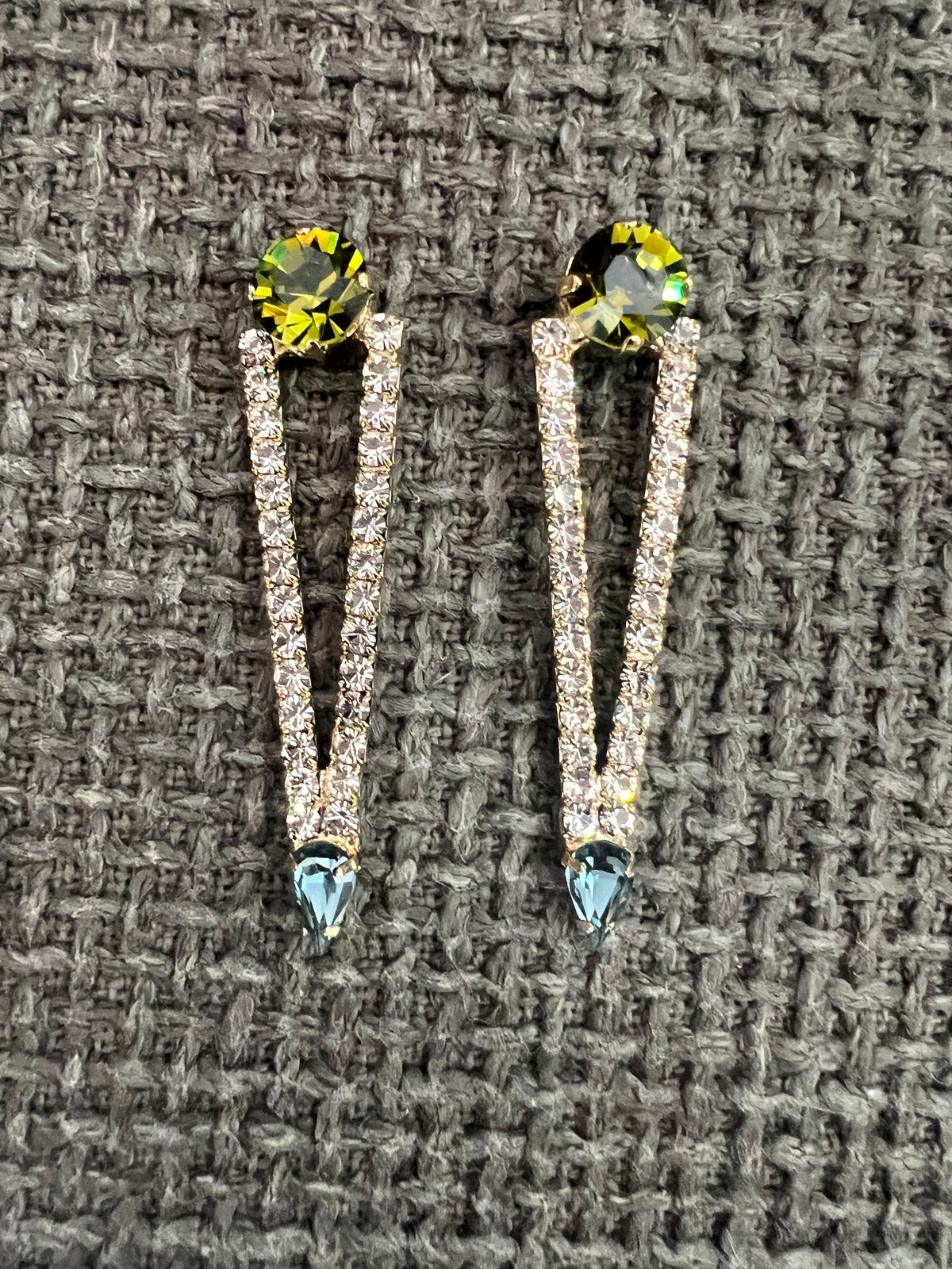 Heloise Earrings in Antique Gold