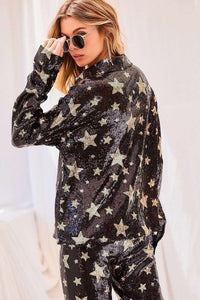 Star Sequin Blouse