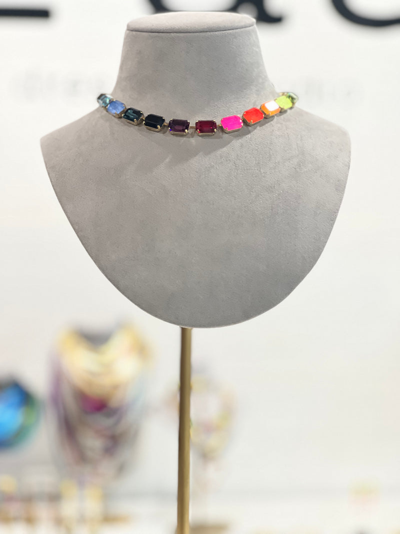 Jabari Necklace in Electrics