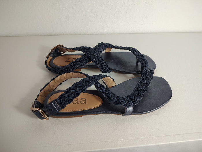 Braid Rope Navy Sandal