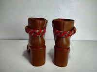 High Heel Boot with Rope Detail