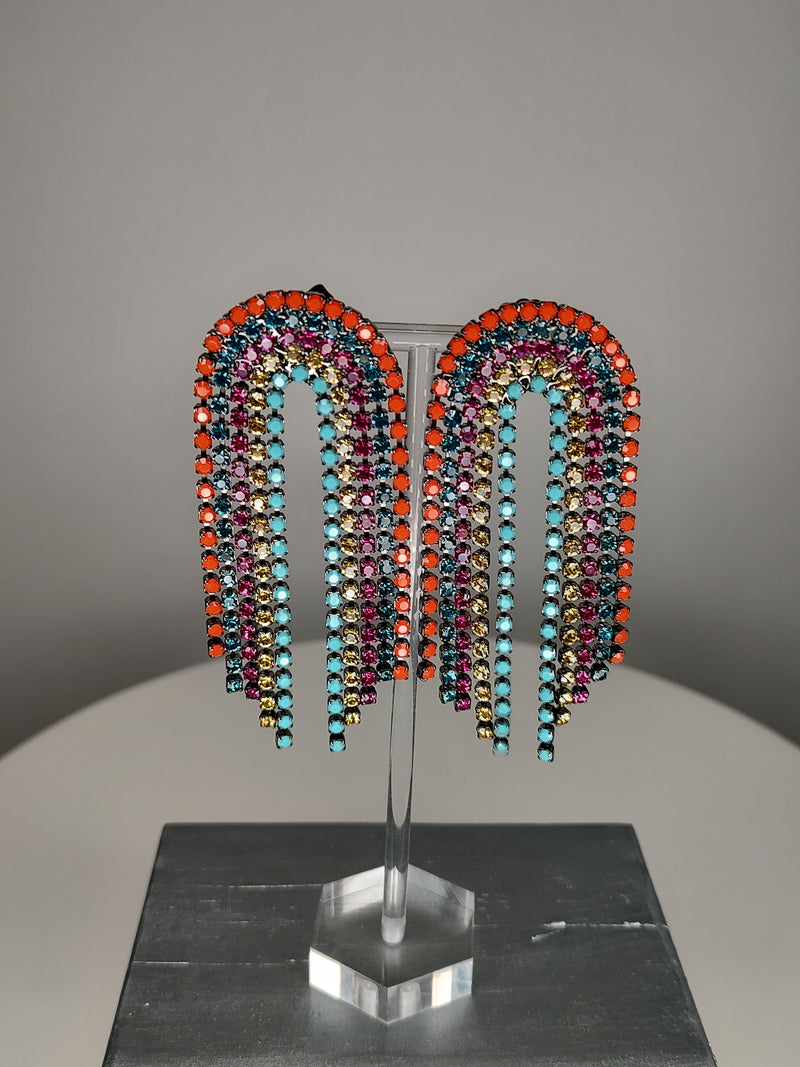 Waterfall Gunmetal Coral Mix