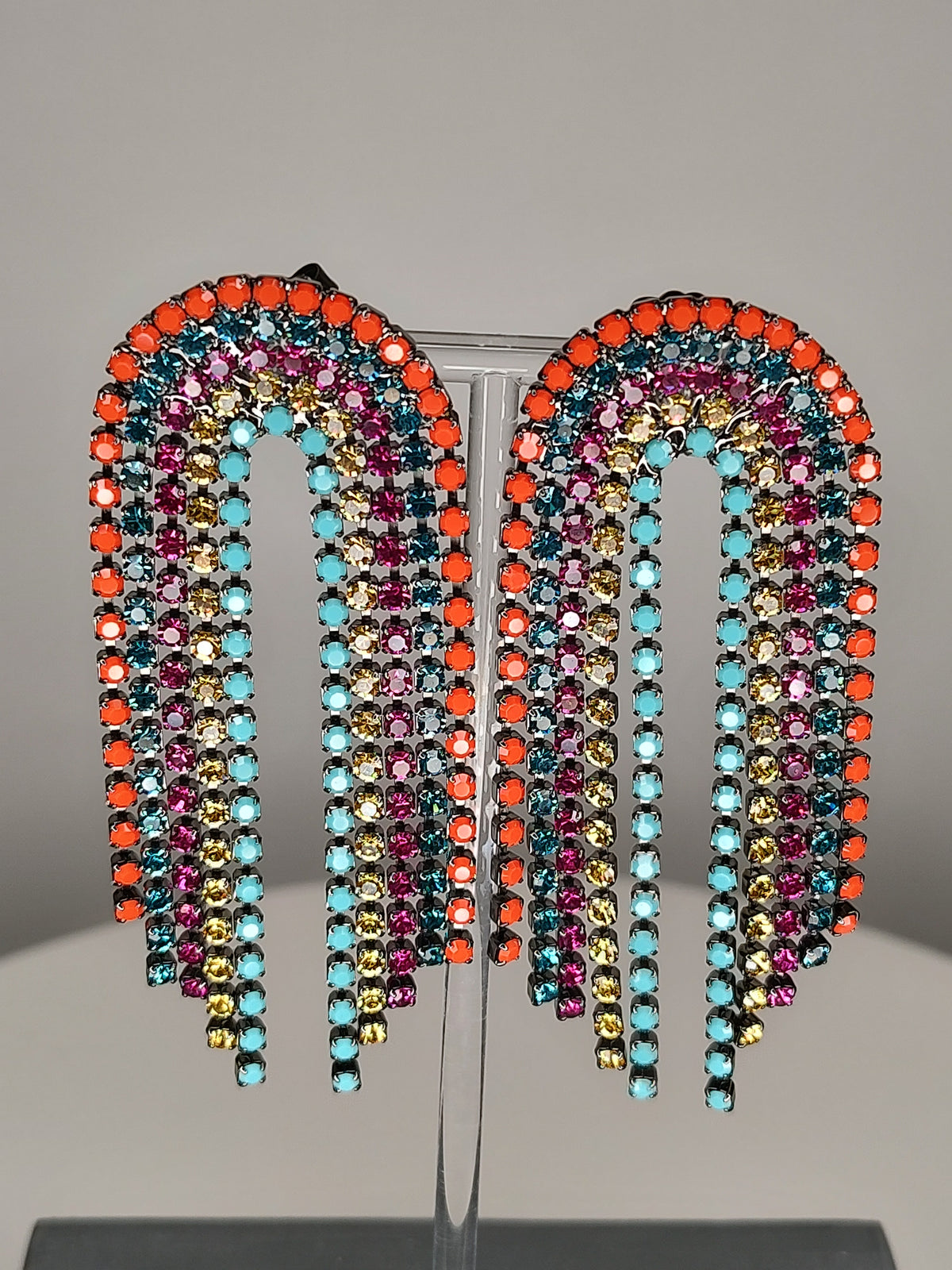 Waterfall Gunmetal Coral Mix
